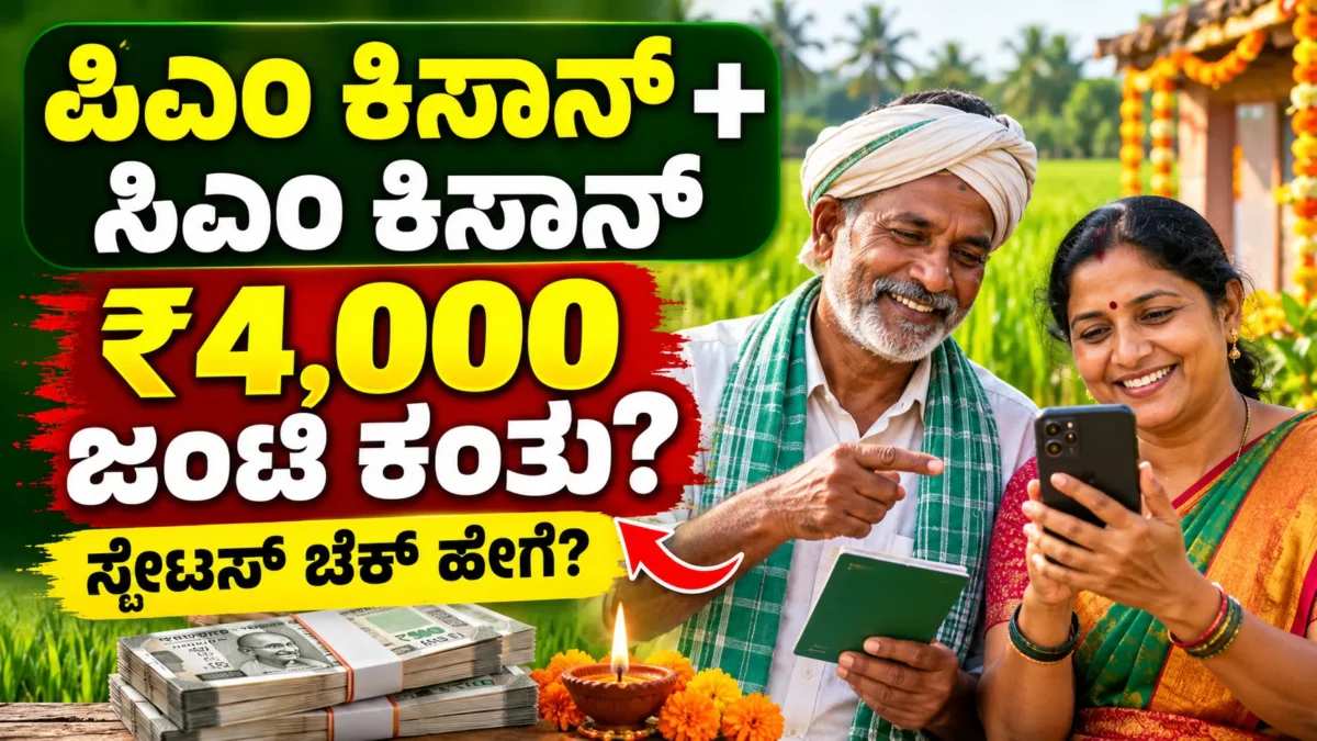 ಕೃಷಿಕ ದಂಪತಿ ಮತ್ತು ಪಿಎಂ ಕಿಸಾನ್ ಯೋಜನೆಯ ಪಾವತಿ ಸ್ಥಿತಿ ಪರಿಶೀಲನೆ