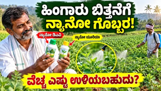ಕೃಷಿಯಲ್ಲಿ ನ್ಯಾನೋ ಡಿಎಪಿ ಮತ್ತು ನ್ಯಾನೋ ಯೂರಿಯಾ ರಸಗೊಬ್ಬರ ಬಳಕೆ ಕುರಿತ ಚಿತ್ರ