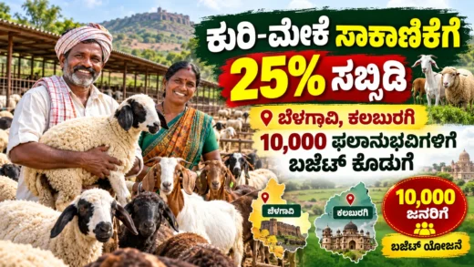 ಕುರಿ ಮತ್ತು ಮೇಕೆ ಸಾಕಾಣಿಕೆ ನೆರವು ಕುರಿತು ಕರ್ನಾಟಕ ಕೃಷಿ ಸುದ್ದಿ