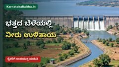 ಕರ್ನಾಟಕದ ಭತ್ತದ ಹೊಲದಲ್ಲಿ ನೀರಿನ ಸಮರ್ಪಕ ಬಳಕೆ