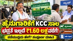 ಹೈನುಗಾರಿಕೆ ಮತ್ತು ಕಿಸಾನ್ ಕ್ರೆಡಿಟ್ ಕಾರ್ಡ್ ಸಾಲದ ಮಾರ್ಗದರ್ಶಿ