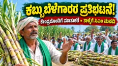 ಕರ್ನಾಟಕ ಕಬ್ಬು ಬೆಳೆಗಾರರ ಪ್ರತಿಭಟನೆ ಮತ್ತು ಬೆಲೆ ಬೇಡಿಕೆ ಕುರಿತ ಸುದ್ದಿ ಚಿತ್ರ