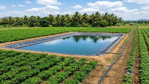 ಕೃಷಿ ಭಾಗ್ಯ ಯೋಜನೆ ಕೃಷಿ ಹೊಂಡ ಮತ್ತು ಡ್ರಿಪ್ ನೀರಾವರಿ