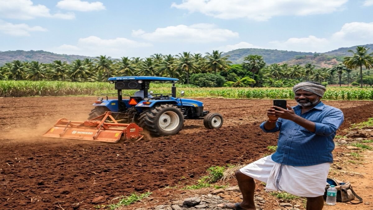ಕೃಷಿ ಯಂತ್ರಧಾರೆ CHC ಆ್ಯಪ್ ಟ್ರ್ಯಾಕ್ಟರ್ ಬಾಡಿಗೆ