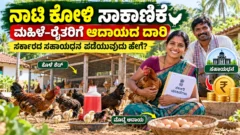 ಗ್ರಾಮೀಣ ಹಿತ್ತಲಲ್ಲಿ ನಾಟಿ ಕೋಳಿ ಸಾಕಾಣಿಕೆ ಮತ್ತು ಕೋಳಿ ನಿರ್ವಹಣೆ ಕುರಿತ ಚಿತ್ರ